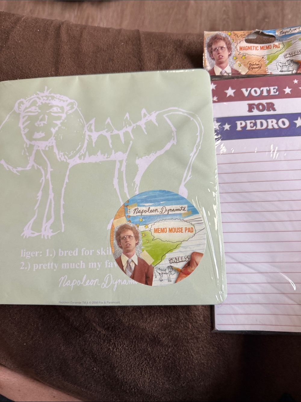🧡 15 items for $20🧡 Napoleon Dynamite Memo Mouse Pad and note pad|